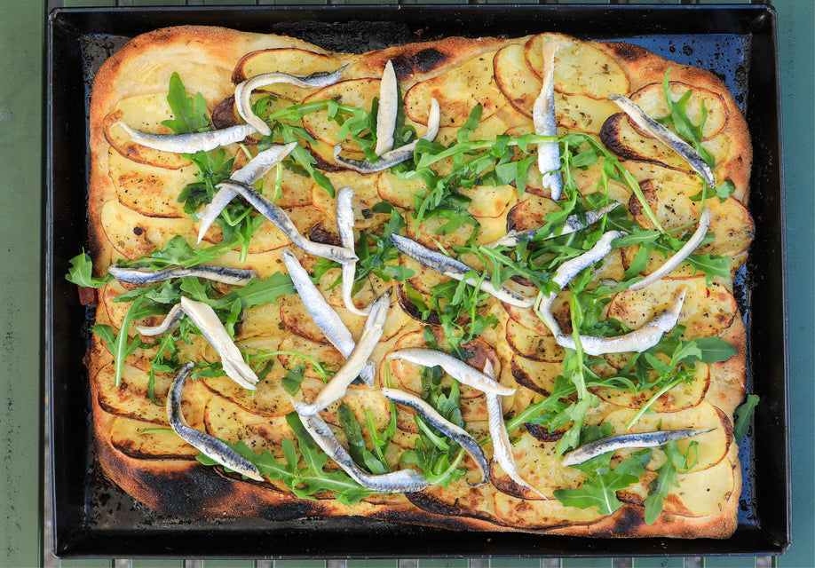 Recipe of the Week - Potato, Anchovy & Rosemary Focaccia with Wild Garlic Aioli
