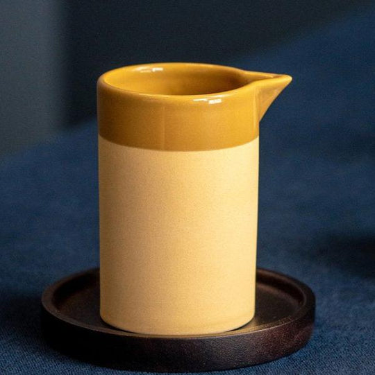 Ceramic Mixed Glazed Milk Jugs