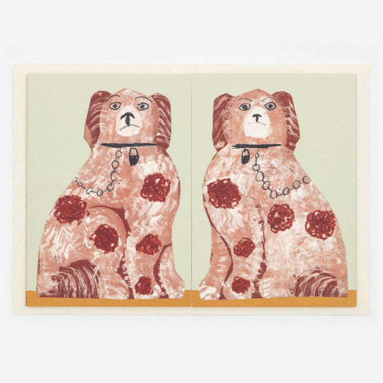 Hadley Paper Mantel Dogs