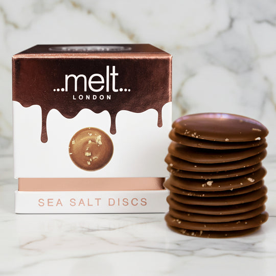 Melt London Milk Chocolate Sea Salt Discs