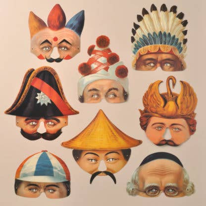 Stockholm Leksaksmuseum Party Masks