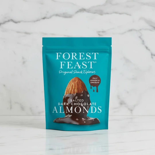 Salted Dark Chocolate Almonds