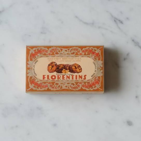 Les Florentins chocolate florentines, view 2