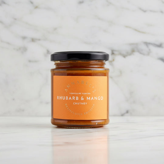 Annabel's Rhubarb & Mango Chutney