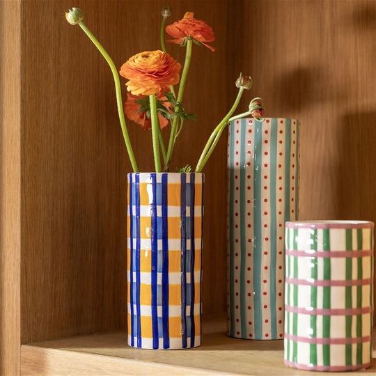 Hand-painted Ceramic Vases