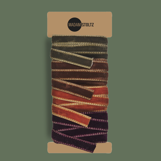 Velvet Glitter Ribbon