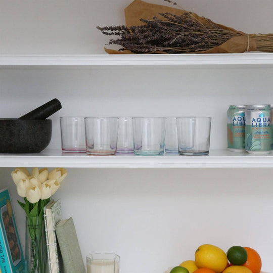 Colour Base Bodega Glass Tumblers