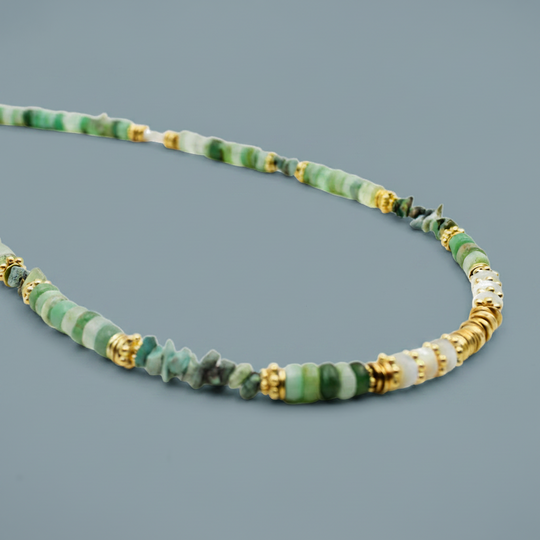 Turquoise Heishi necklace
