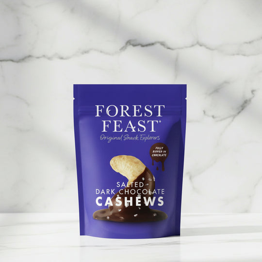 Salted Dark Chocolate Cashews