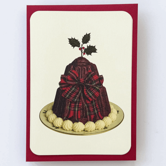 Canonbury Press Plum Pudding Christmas Cards