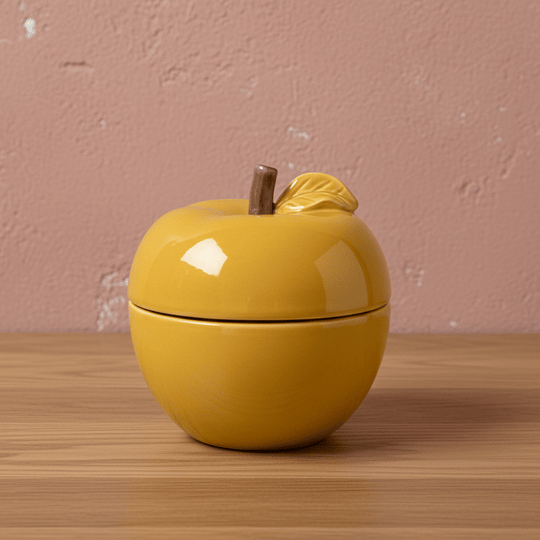 Ceramic Apple Scented Candle