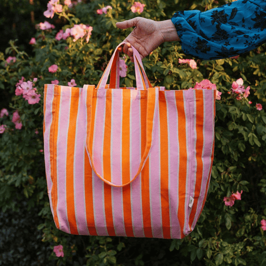 OMOM Organic Stripe Tote Bag