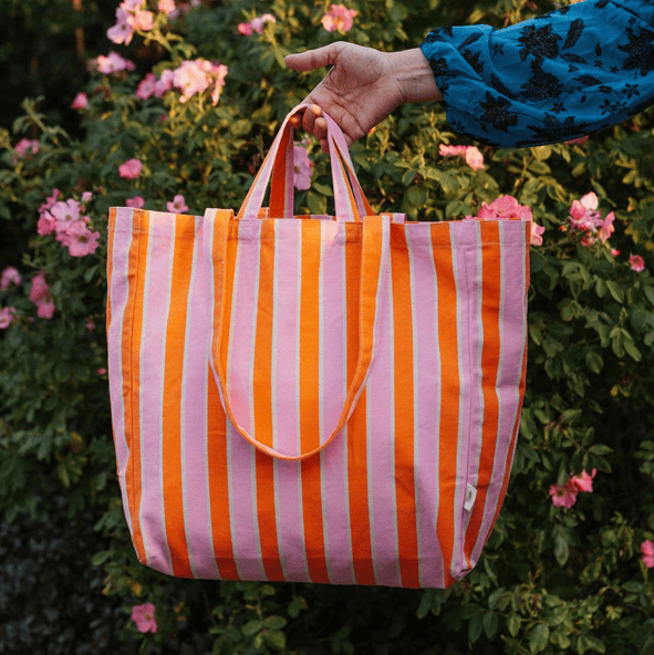 OMOM Organic Stripe Tote Bag