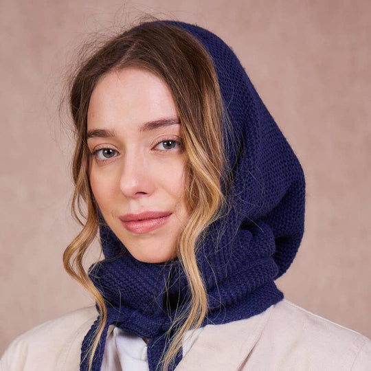 Cashmere & Merino Hood/Scarf
