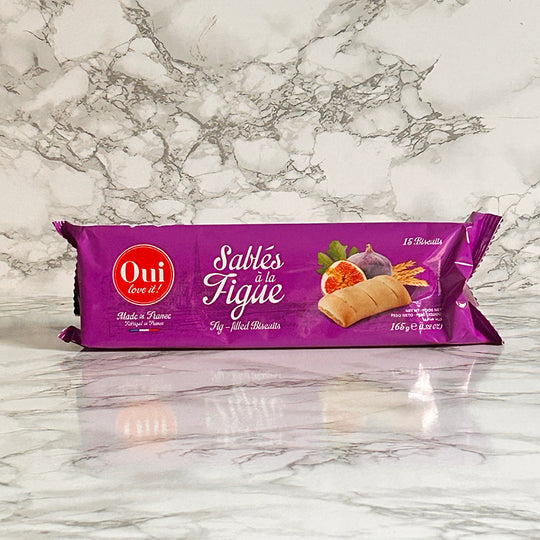 Sablés a la figue (fig rolls)