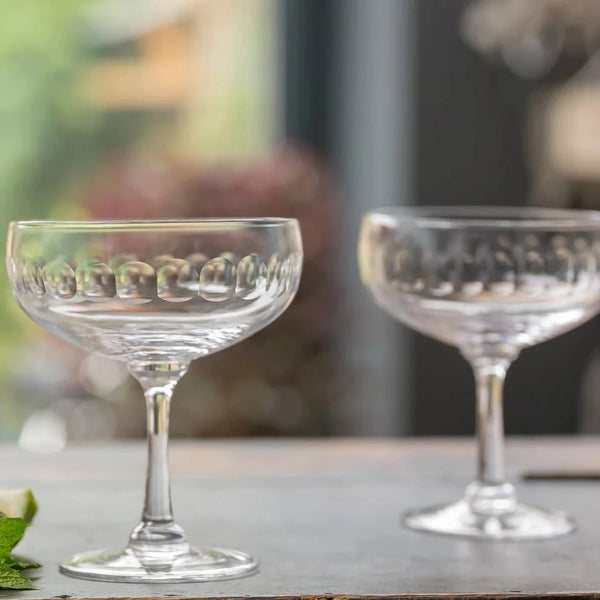 Crystal Cocktail Glasses