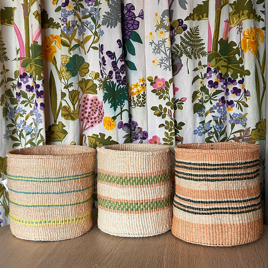 Kenyan Fine Weave Baskets Medium
