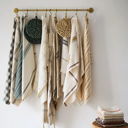 Striped Cotton Tea Towels