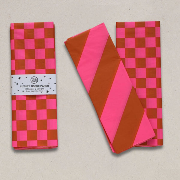 Bright Patterned Tissue Paper