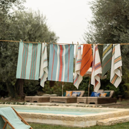 Recycled Washed Cotton Tea Towels