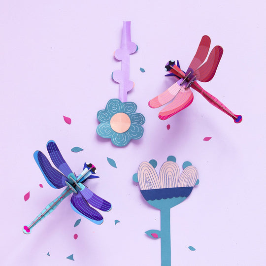 Studio Roof Small Ruby Dragonfly