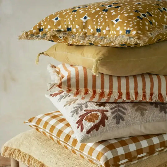 Cotton Ikat Cushion Covers