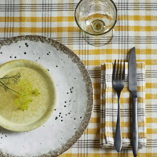 Checked Cotton Napkins