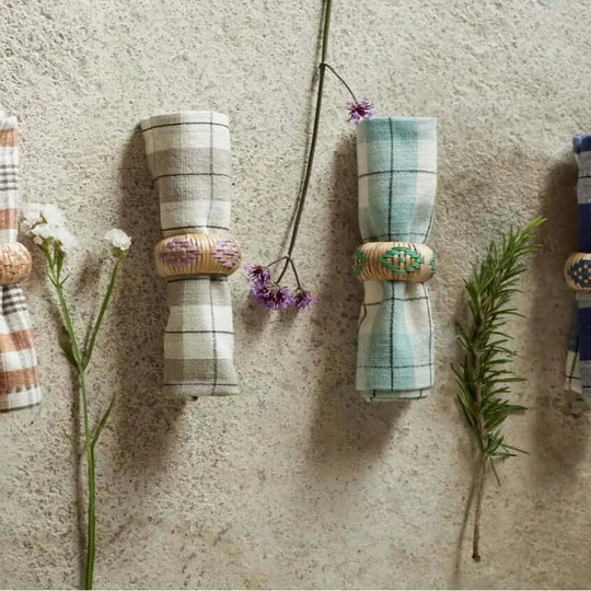 Set of Two Bamboo Napkin Rings