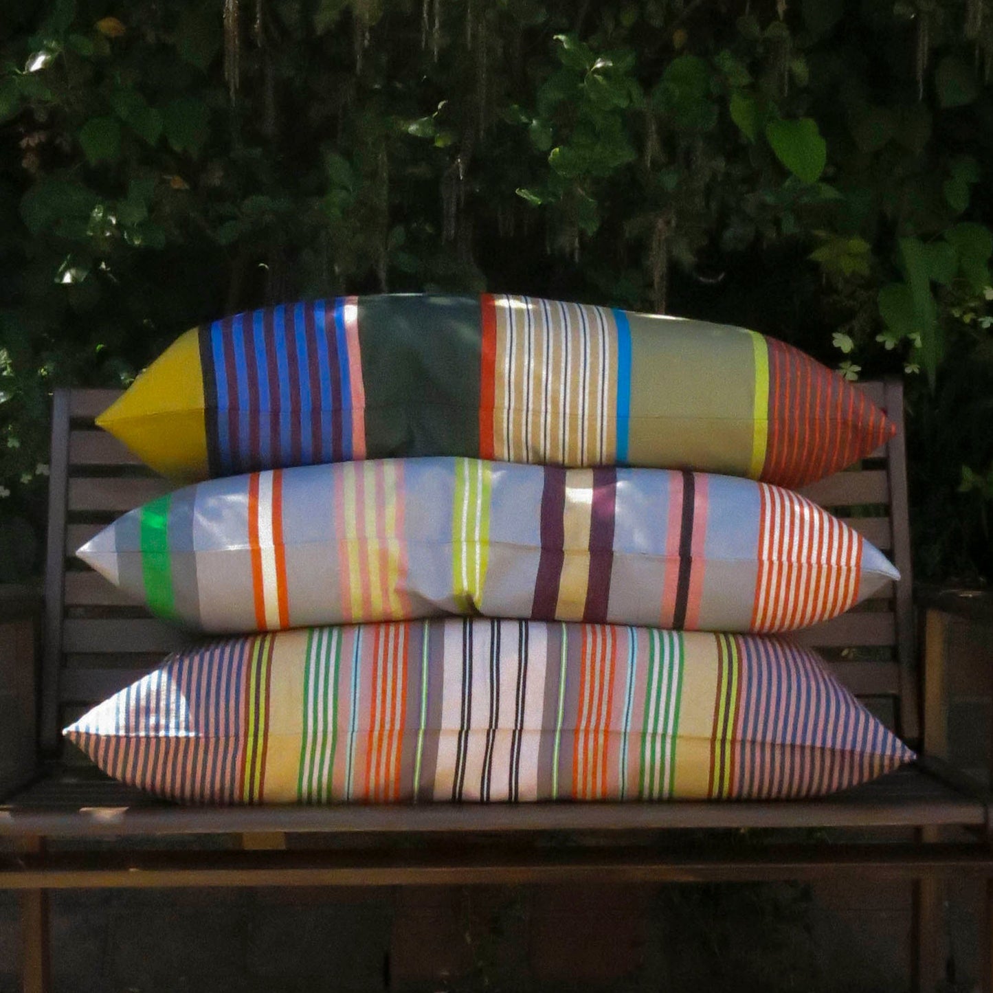 Woven Stripe Long Cushion