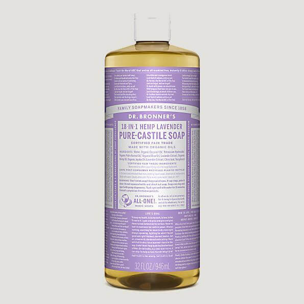 Dr. Bronner's Liquid Soaps-Home Accessories-Queenswood-Lavender-946ml-Brassica Mercantile