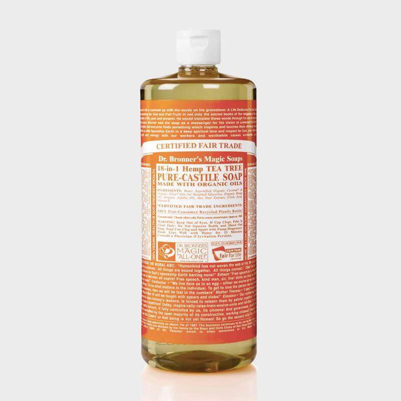 Dr. Bronner's Liquid Soaps-Home Accessories-Queenswood-Tea Tree-946ml-Brassica Mercantile