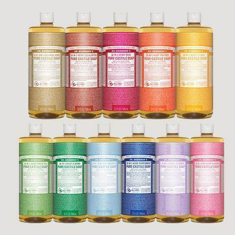 Dr. Bronner's Liquid Soaps-Home Accessories-Queenswood-Brassica Mercantile