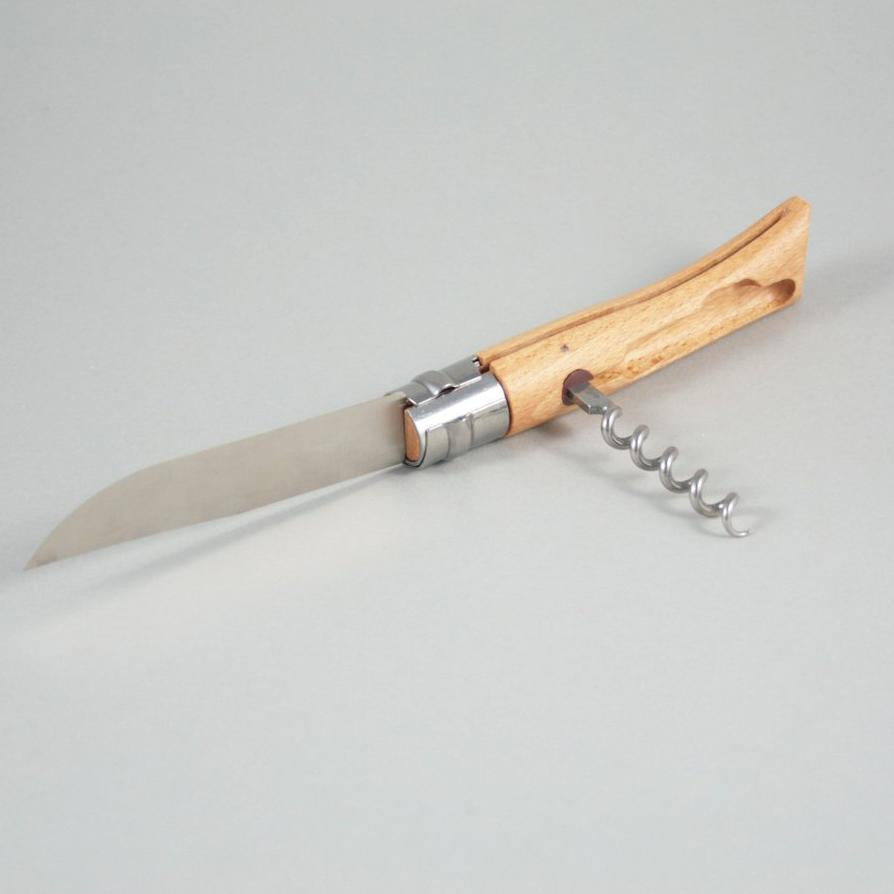 Opinel Beech Handle Corkscrew-Kitchen & Dining-ICTC-Brassica Mercantile